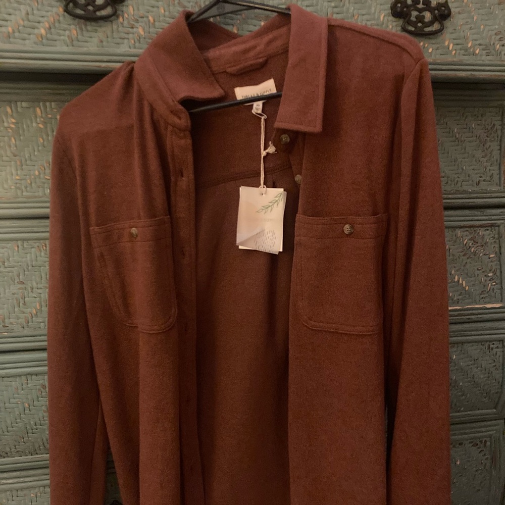 Jacket/shacket/shirt

Adorable, heavier than a simply button down
